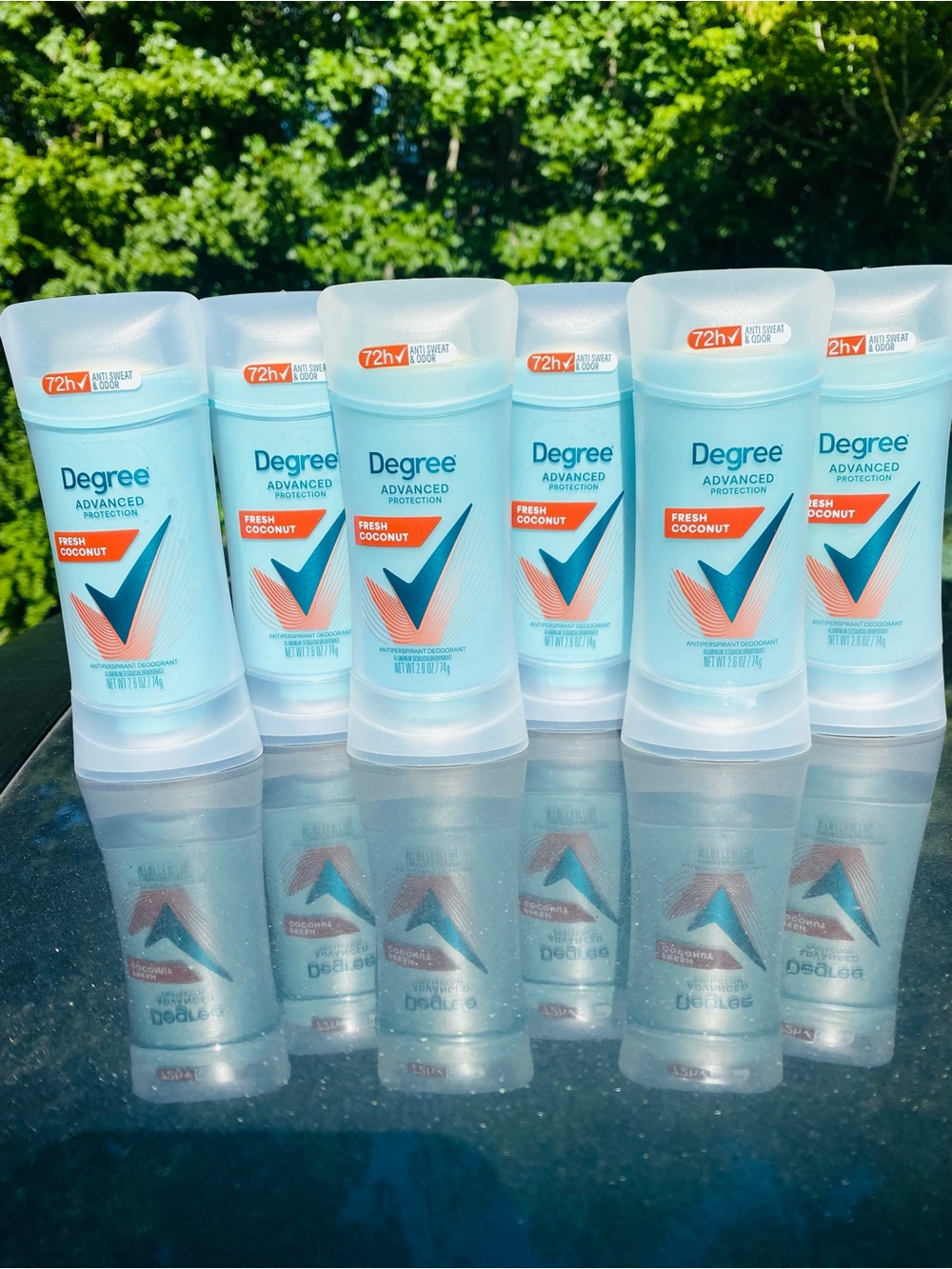 Degree deodorants (6)